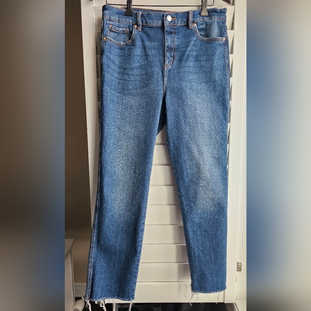 Dynamite Denim Straight Legs Gisele Dark Wash Jeans Size 30